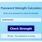 Password Strength Calculator
